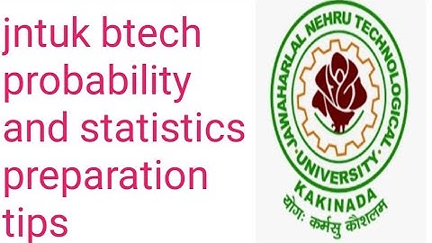 jntuk r19 probability and statistics preparation tips