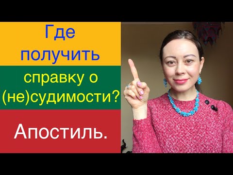 Справка о (не)судимости для ВНЖ: где получить, нужен ли апостиль и перевод в Литве?