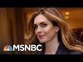 'Javanka' Faction Falling Apart As Hope Hicks, Others Quit W.H. | Rachel Maddow | MSNBC