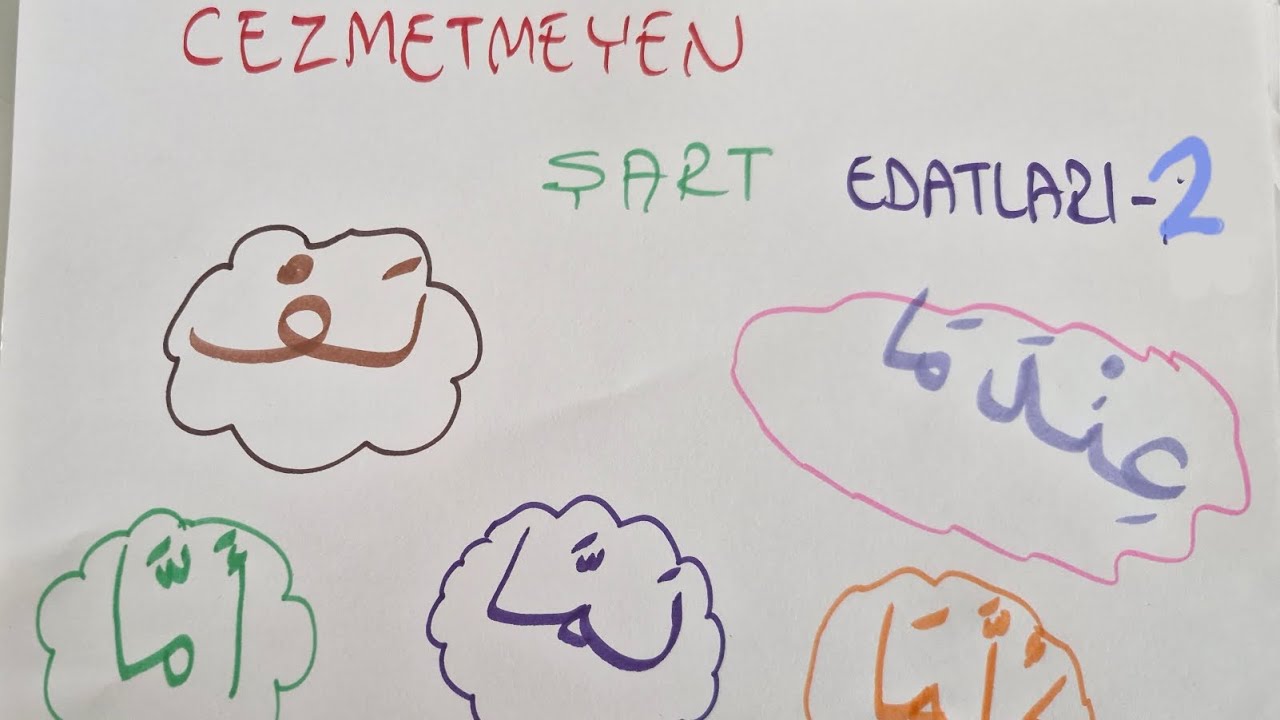 31.Ders Cezmetmeyen Şart Edatları-2