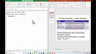 Statistics - Normal Distributions - Homework - Unit 8 - Example 2 - By Excel