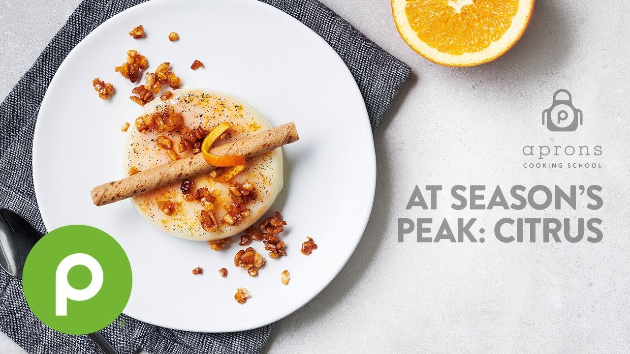 OrangeVanilla Panna Cotta Publix Aprons® Cooking School Online