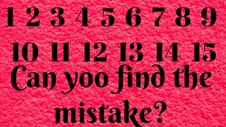 CAN YOU FIND THE MISTAKE? | #BRAINTEASERS TO CHALLENGE YOUR BRAIN