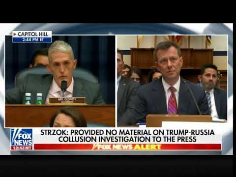 BOOM! Watch Trey Gowdy DESTROY Peter Strzok on Dossier Lies