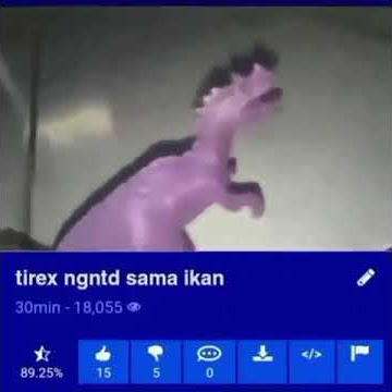 trex ngntd sama ikan