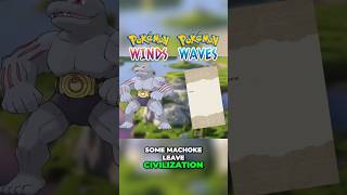 How Machamp Evolve in Pokemon Winds &amp; Waves #pokemon #pokemonlore #pokemontheory