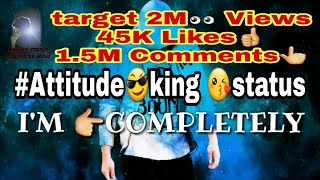 #Attitude_king I'm_Not_Like_other_I'm_Completely_Different_Only_For_Attitudie_Boys_For_Pandey_Status screenshot 4