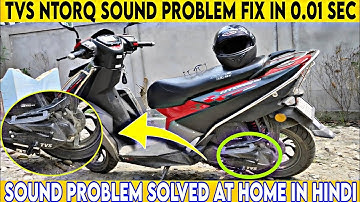 TVS NTORQ BS6 RACE EDITION Sound Problem solved in 0.01 sec in Hindi | KD EDITION |