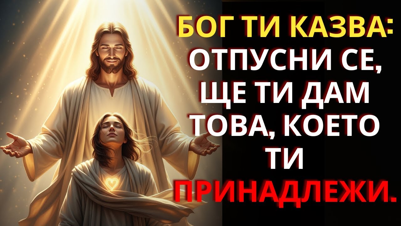 Бог ти казва днес: Отпусни се, довери се и ще получиш това, което е твое.