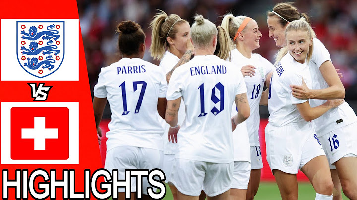 England vs Switzerland | All Goals & Highlights | International Friendly | 30 June, 2022