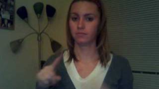ASL 1 Video Project - Jenna Marko