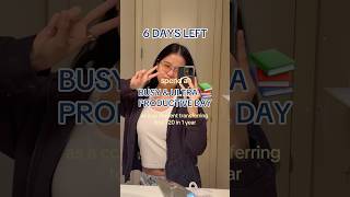 the cc journey: 6 days left 📚 #busy #productive #college #study #student