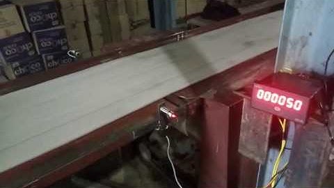 Conveyor System ( sensor counter installed )