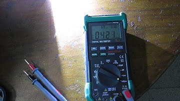 Mastech MS8229 multimeter Lux x1 & x10 readings do not match