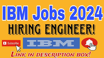IBM Off Campus Jobs 2024 – Hiring as Frontend Engineer
