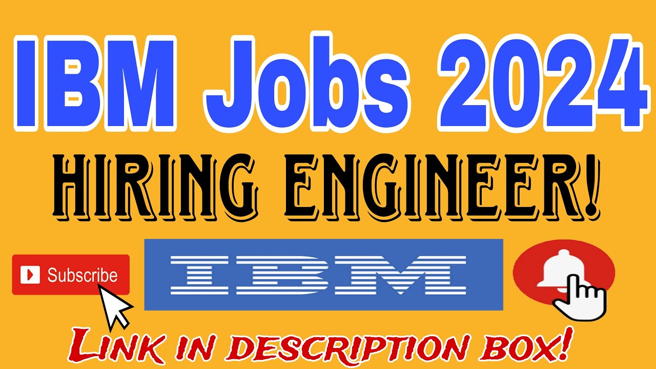 IBM Off Campus Jobs 2024 – Hiring as Frontend Engineer - YouTube