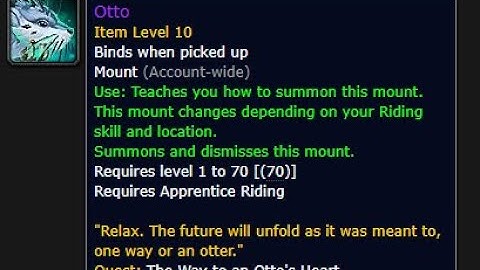 How to get the secret Otto Mount!