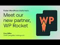 Meet our new partner, WP Rocket