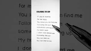 Following The Sun - SUPER-Hi x NEEKA (Lyrics)
