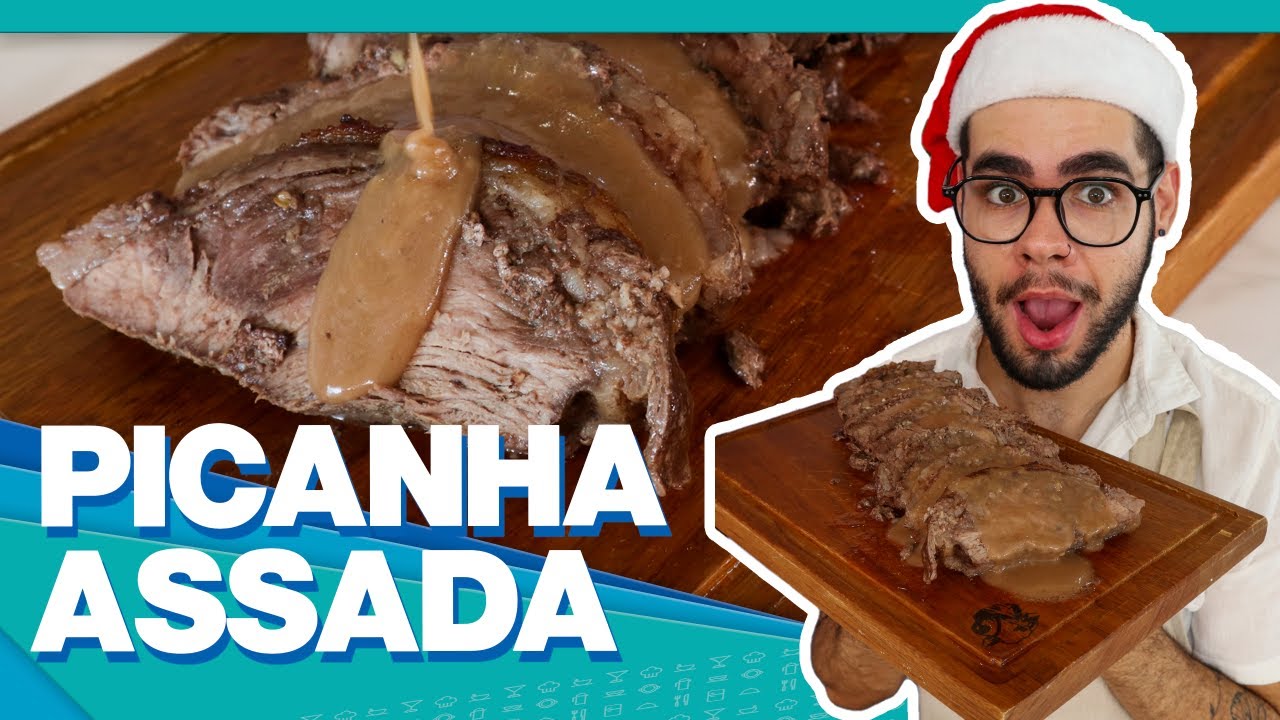 ESSA RECEITA VAI FAZER SUCESSO NA CEIA DE NATAL | PICANHA NO FORNO SUPER SUCULENTA