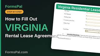 How to Fill Out a Virginia Rental Lease Agreement (Step by Step)