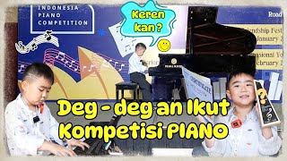 TAMPIL DI KOMPETISI PIANO, MIKHA BISA GA YA? #piano #competition #anak