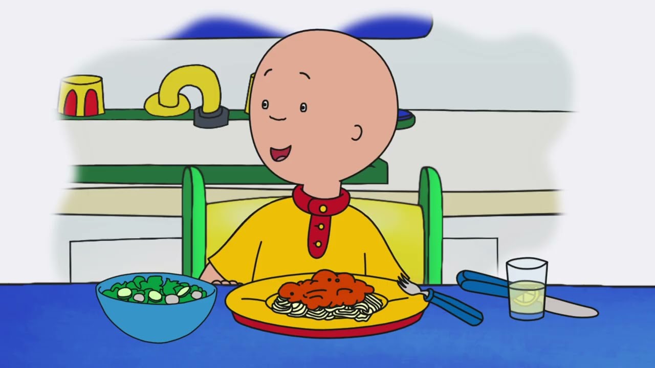 Raspberries everywhere! | Caillou Compilations - WildBrain | Cartoons for kids