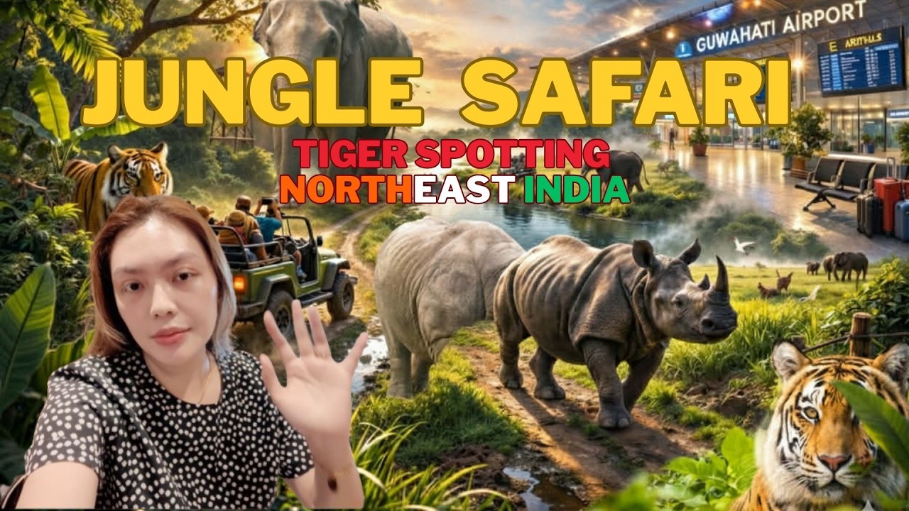 A Filipino's Tiger spotting attempt at Kaziranga National Park & a concert at Guwahati Airport