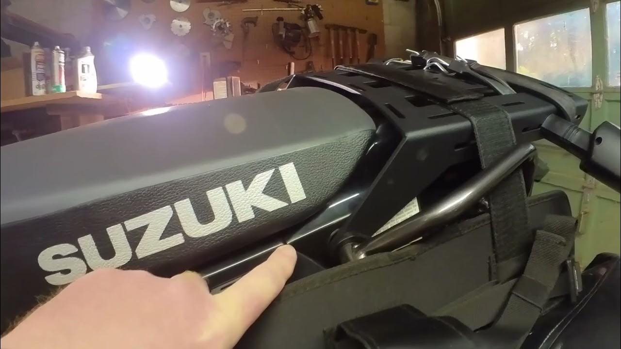 suzuki dr650 seat upgrade