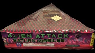 351 Shot Saturn Missile Battery - Planet X Fireworks