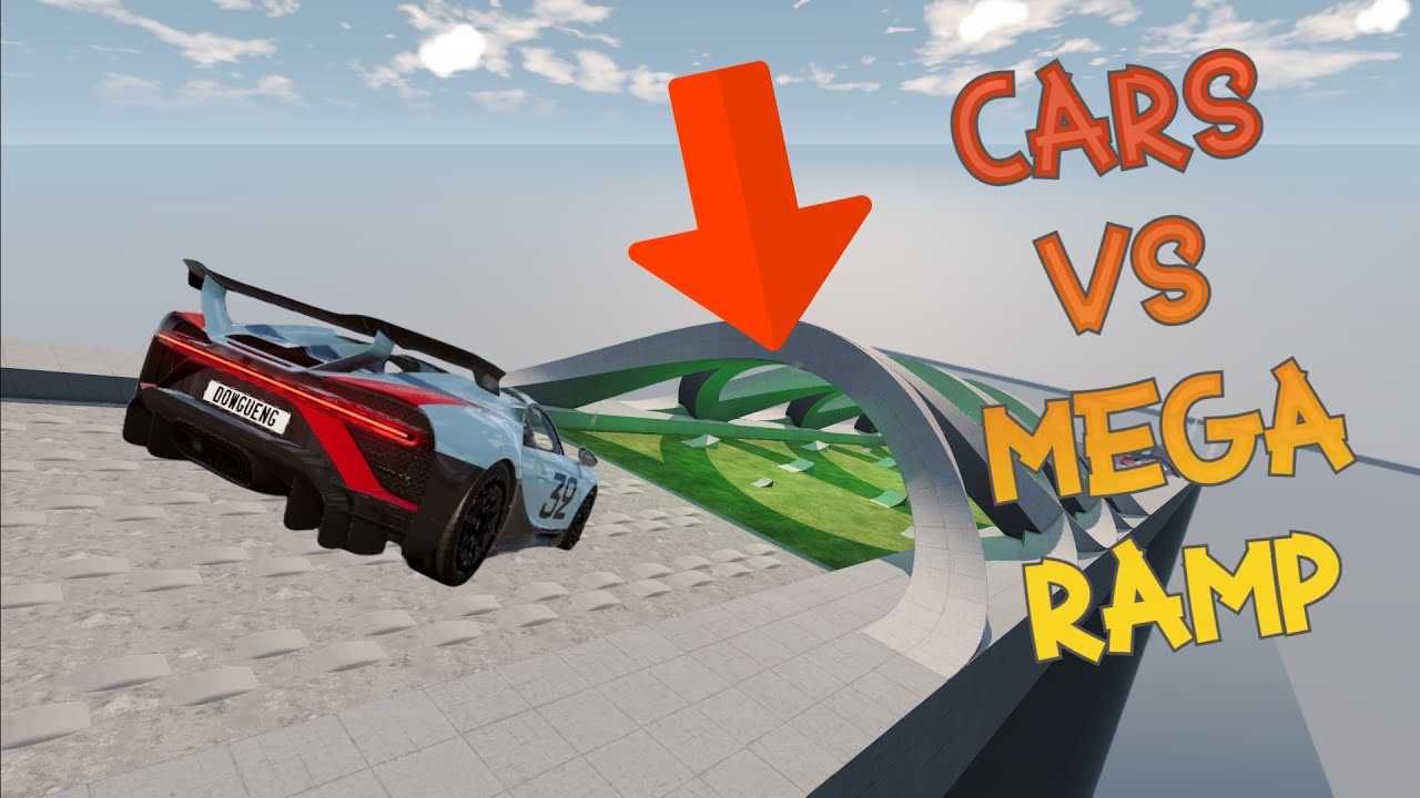 🚗💥CARS VS MEGA RAMP |2| |BEAM.NG DRIVE| 🚗💥 - YouTube