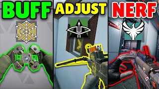 NEW Jäger & Twitch HUGE BUFF + Other MAJOR Changes! - Rainbow Six Siege Deadly Omen