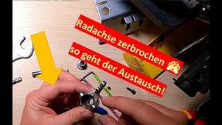 RC Buggy Radachse wechseln