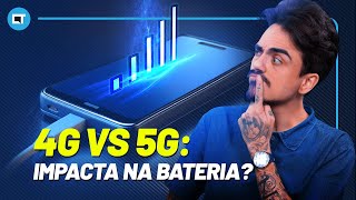 4G vs 5G, (tentamos) testar o impacto do 5G na BATERIA de dois celulares (para fins educativos)