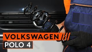 Mudar Molas de compressão traseiro esquerdo direito VW POLO (9N_) - vídeos tutoriais
