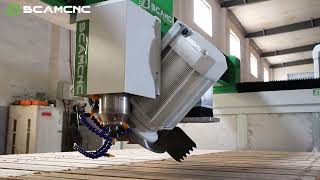 BCM3220 5 Axis Bridge Cutting Machine Motion Demo
