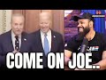 Chuck Schumer Helps Joe Biden Walk in The Right Direction