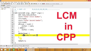 lcm of two numbers in c++ | cpp programming video   tutorial