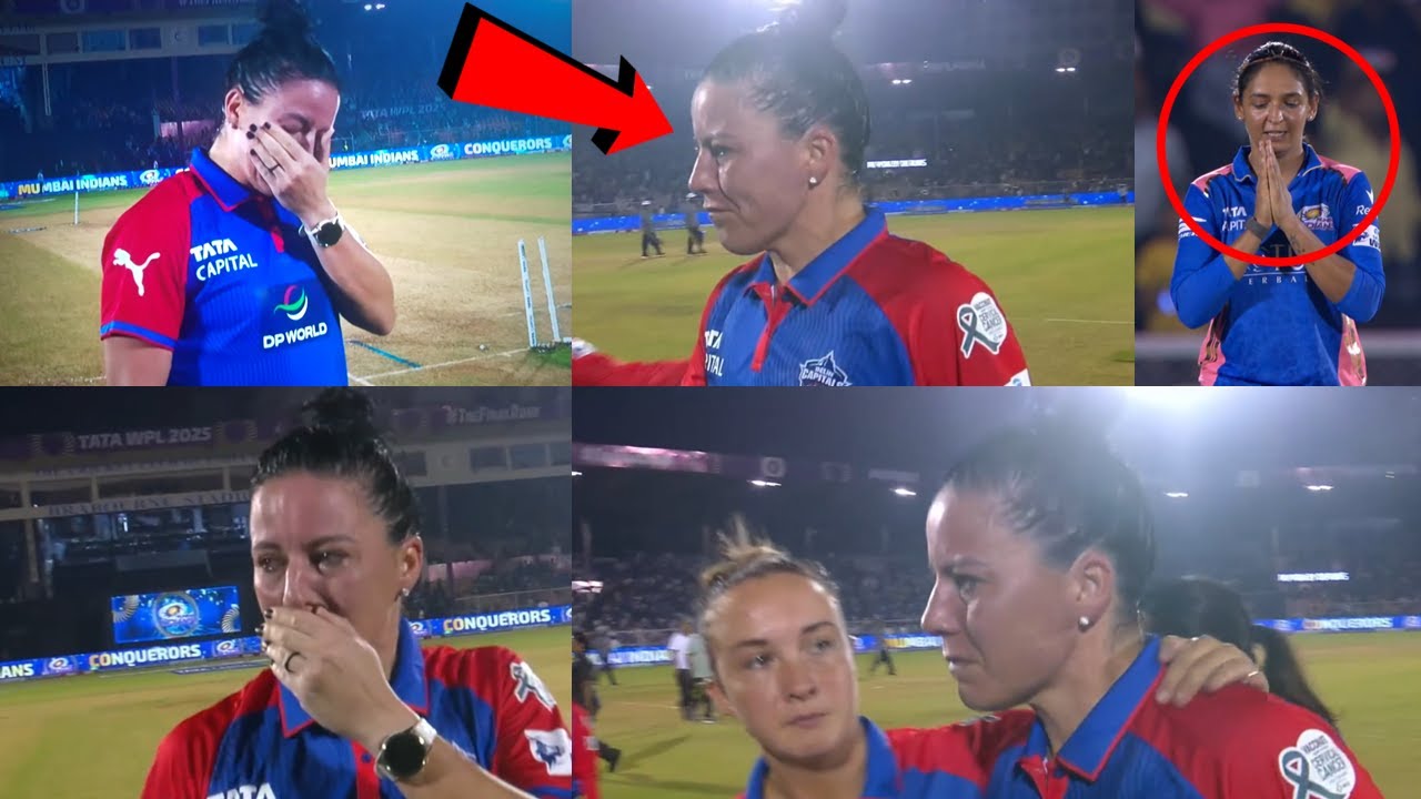 Marizanne Kapp Breaks Down in Tears After WPL Final Loss to Mumbai Indians | MI vs DC WPL Final