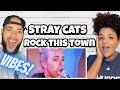SO MUCH FUN!.. | FIRST TIME HEARING Stray Cats  - Rock This Town REACTION