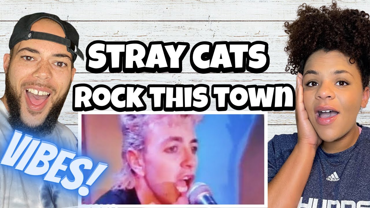 SO MUCH FUN FIRST TIME HEARING Stray Cats Rock This Town REACTION