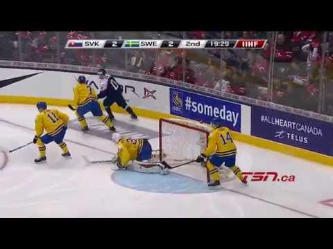 Sweden vs. Slovakia (Bronze Medal Game) IIHF WJC 2015 (5/1/2015)