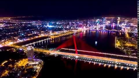 Tran Thi Ly bridge (hyperlapse 4K)