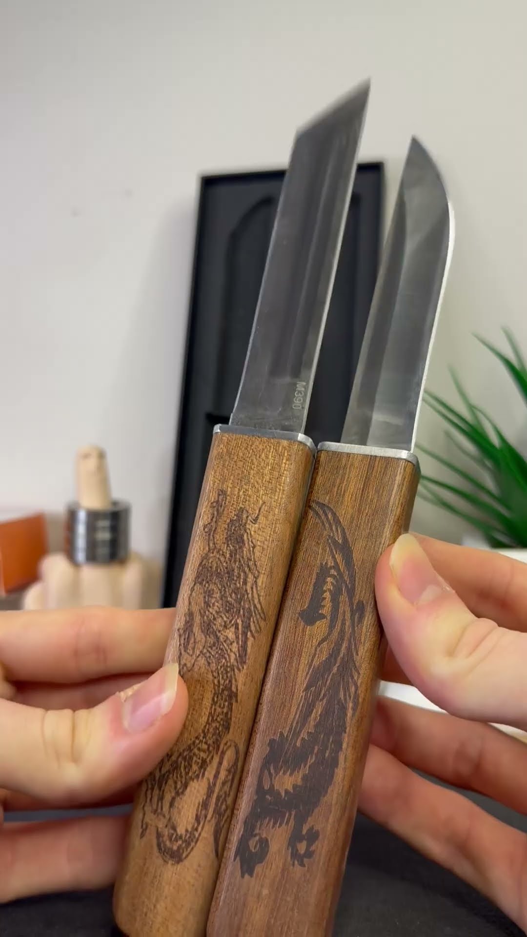 Product Link in Bio ( # 1841  ) ?✅ Phoenix Art Thickened Dual Knife