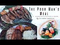 Best trout  chub recipe with vegetables over the fire  poor mans meal 