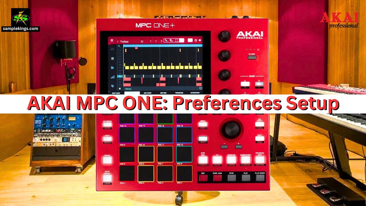 Akai Professional MPC One+ Standalone Sampler and Sequencer