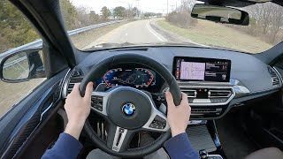 2022 BMW X3 M40i - POV Test Drive (Binaural Audio)