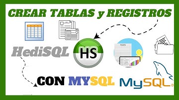 Aprende a crear tablas y registros en Heidi SQL para bases de datos MySQL en minutos
