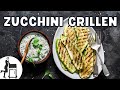 Zucchini grillen – aber richtig bitte