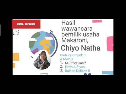 Kelompok 5 Kelas 4 AMP B - Video Presentasi Chiyo Natha